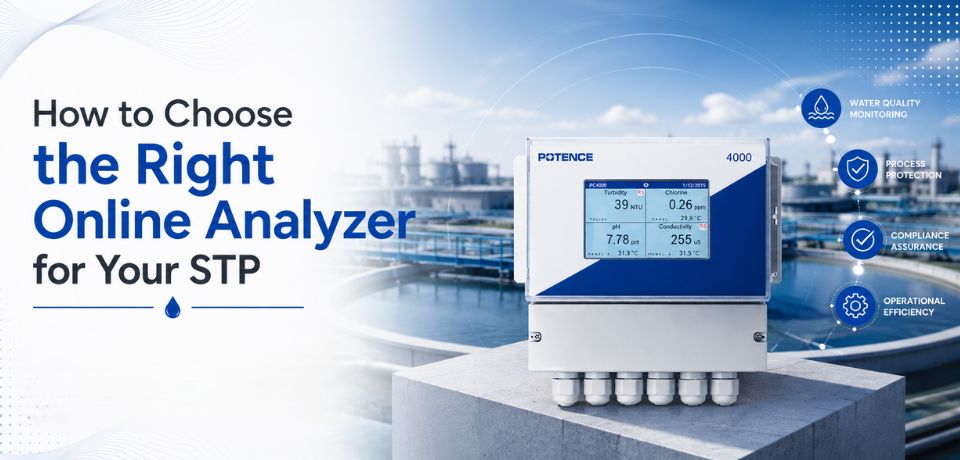 How to Choose the Right Online Analyzer for Your STP (Sewage Treatment Plant)