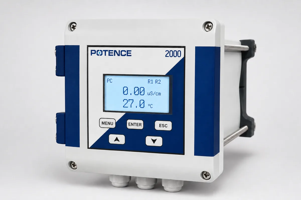 pH / ORP / Conductivity / TDS Controller — Dual Channel — Water Analyzers